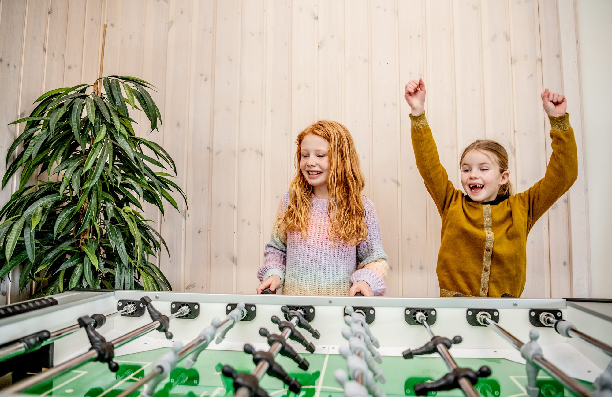 Bordfodbold i sommerhus