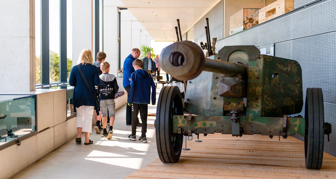 Bunkermuseum Hanstholm med historiska befästningar.