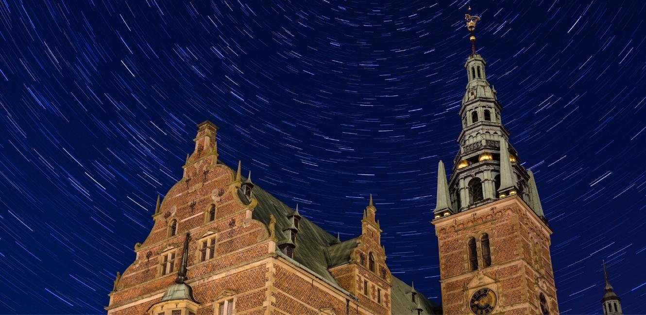 Nat ved Frederiksborg Slott