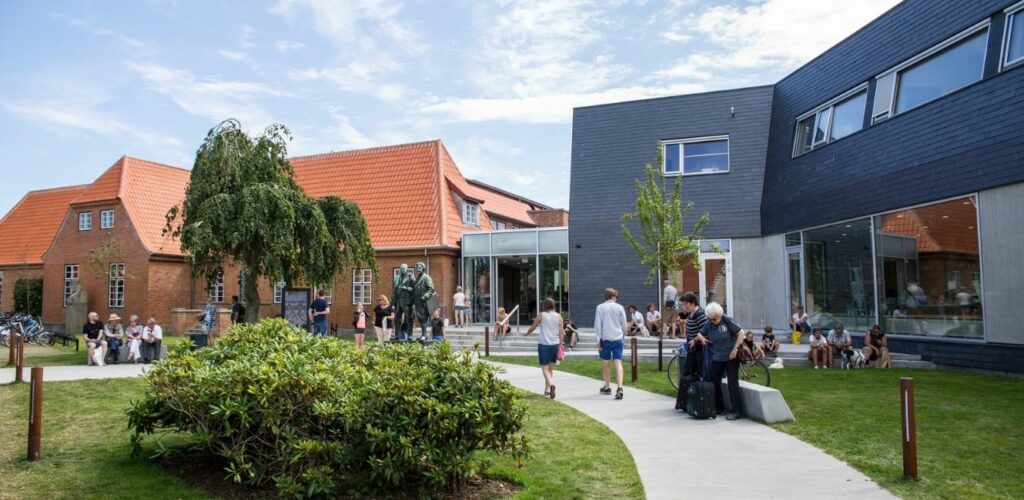 Skagens Museum set udefra