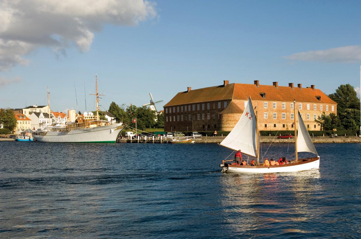 Sønderborg slot fra vandet