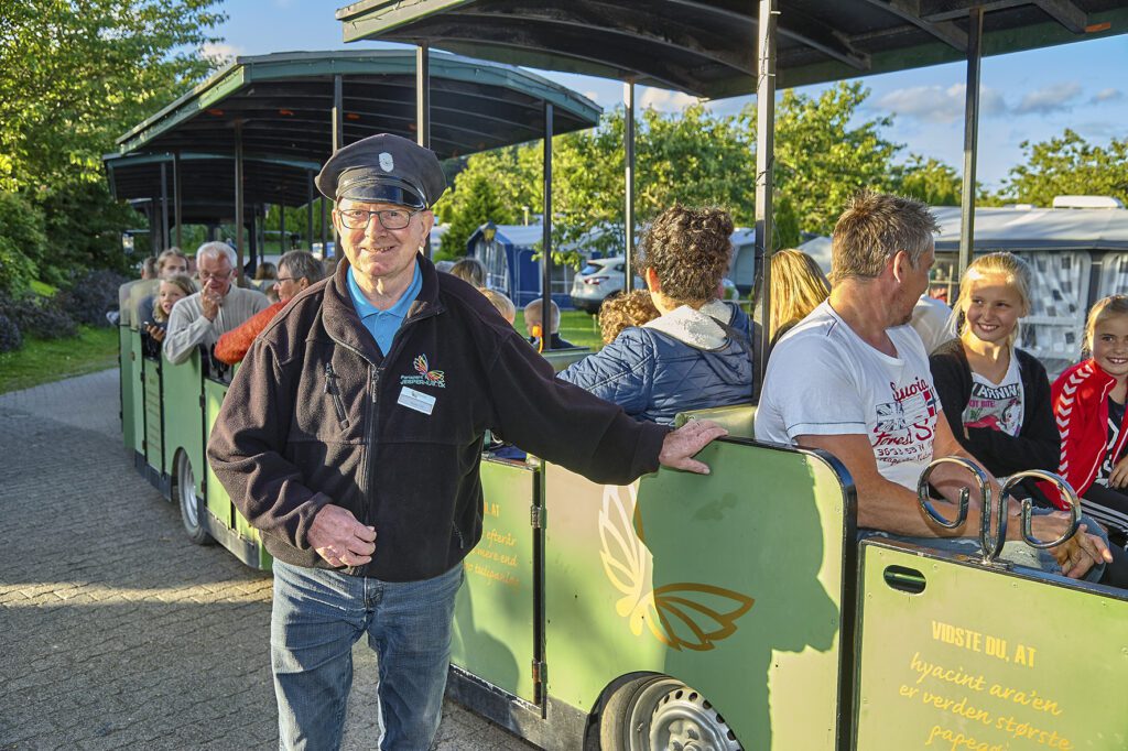 Tog i Jesperhus Blomsterpark