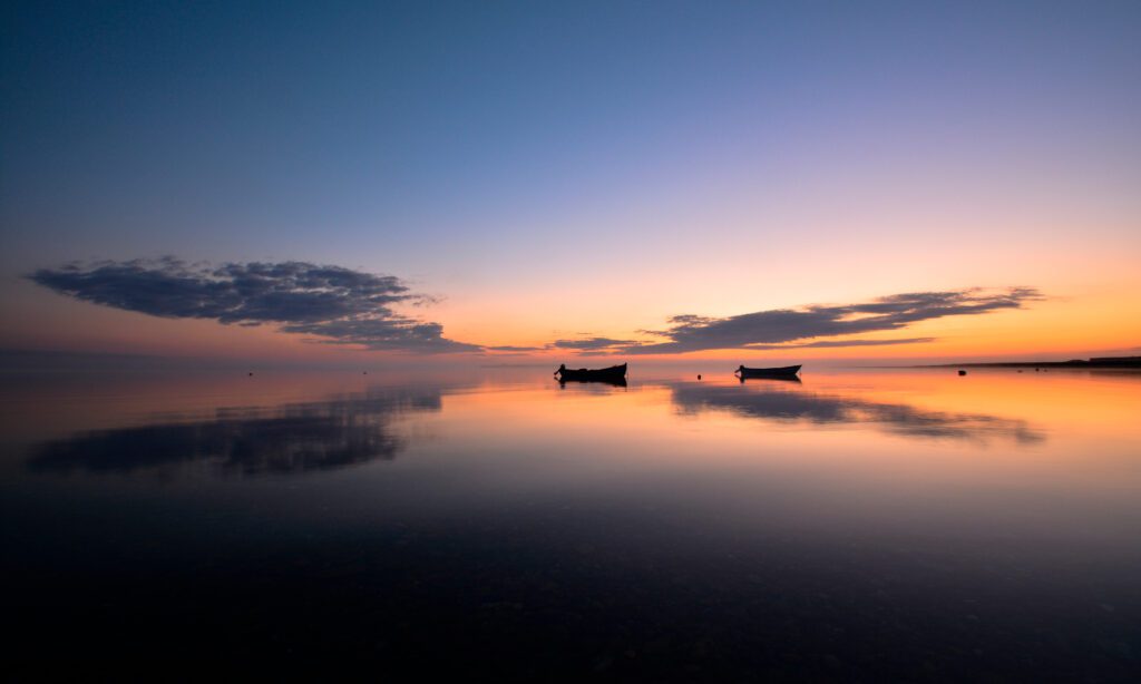 Limfjorden Solnedgang