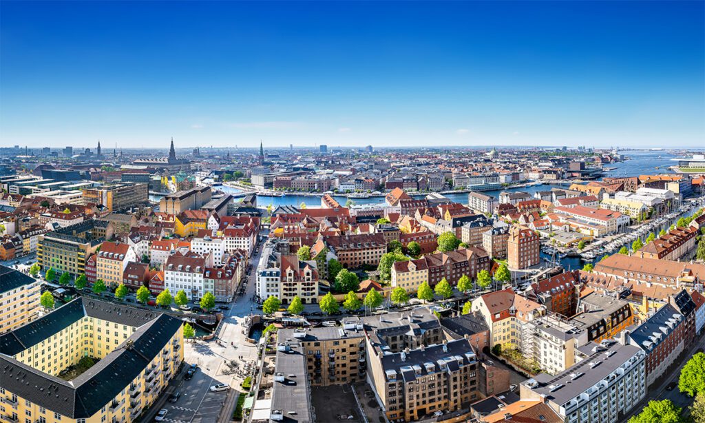 Sjælland set fra oven
