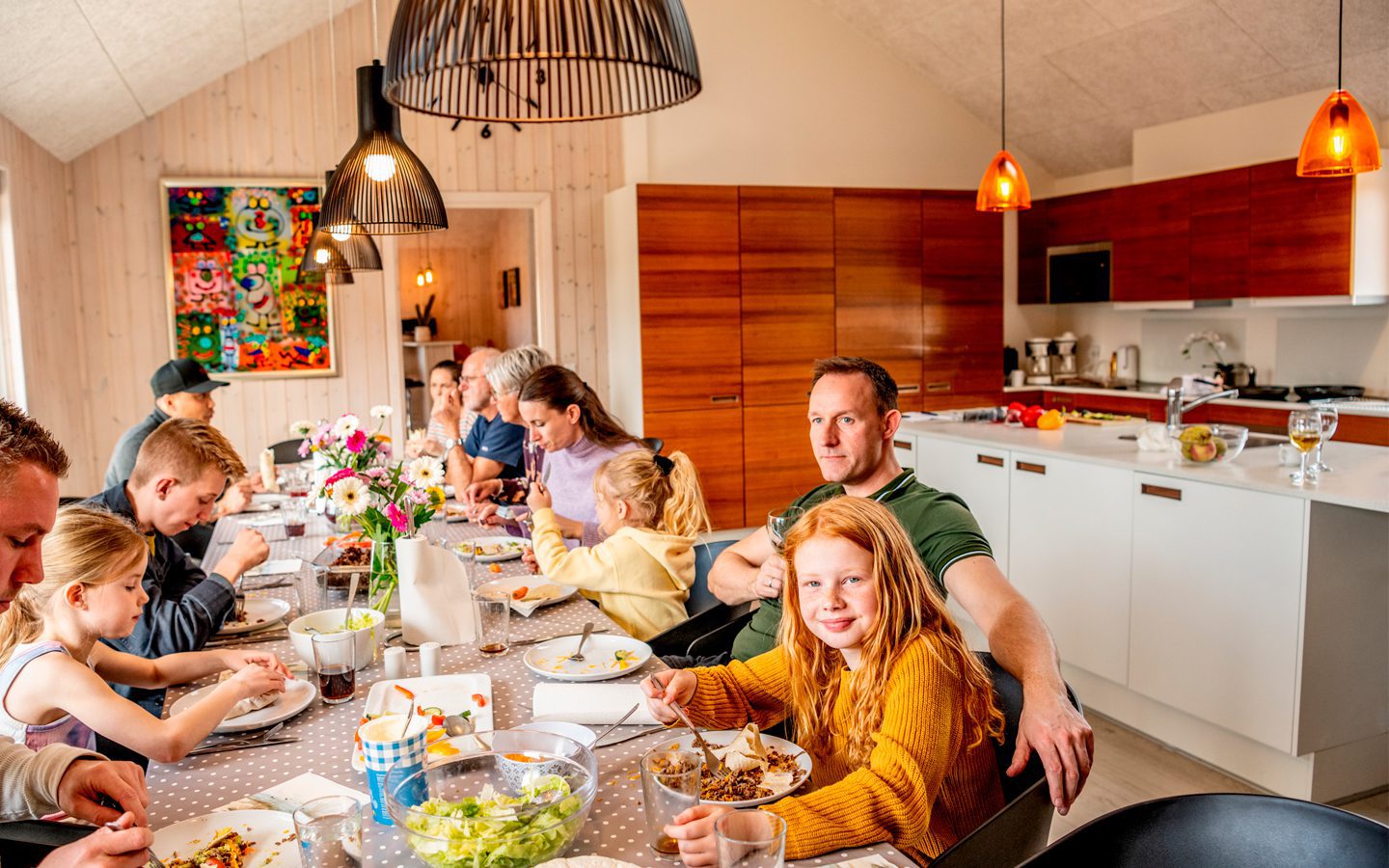 Hygge ved morgenmadsbordet