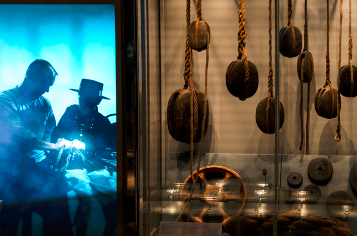 Udstilling på Strandingsmuseum St. George