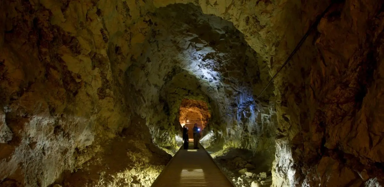 Spændende oplevelser i Mønsted Kalkgruber