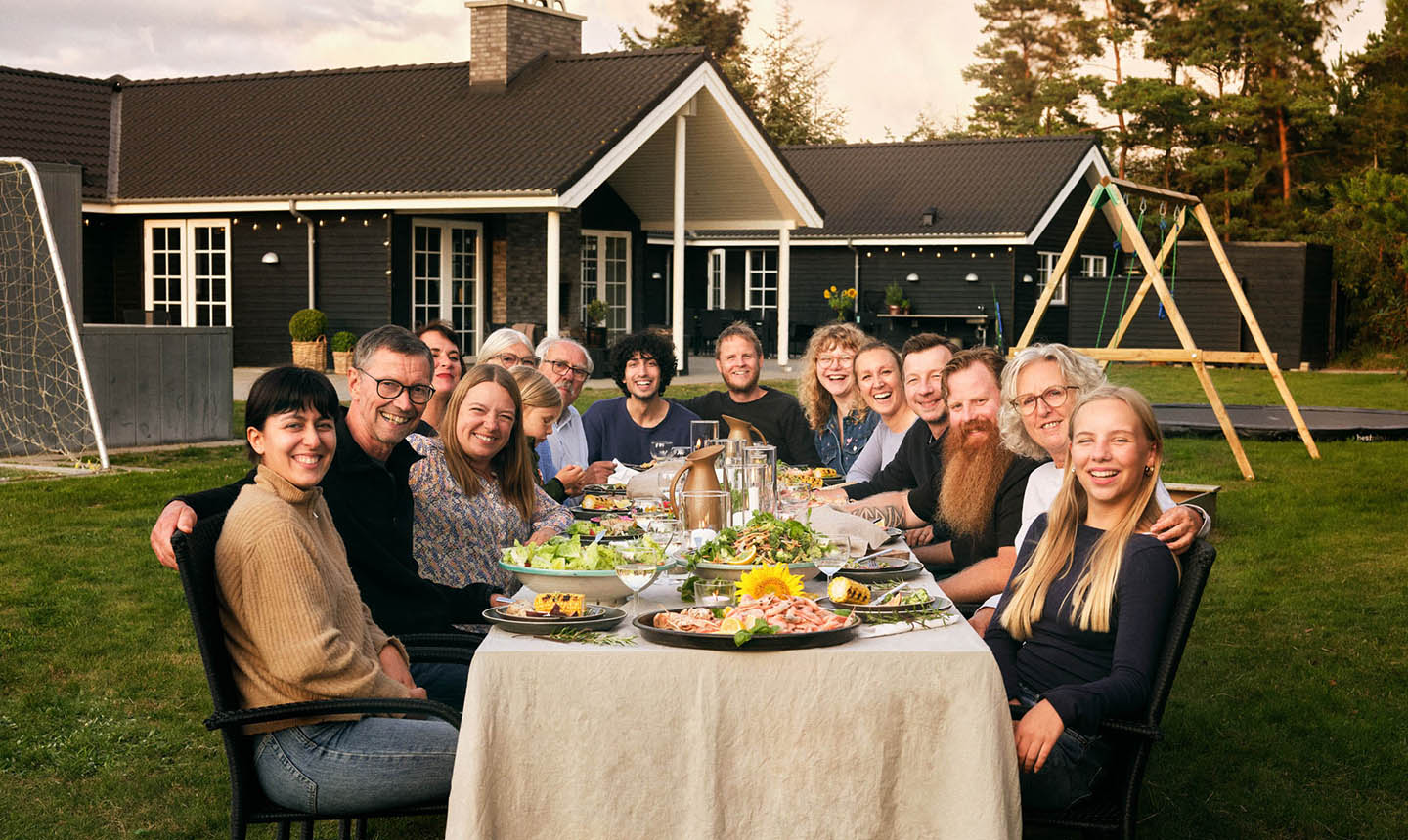 Hygge på en sommeraften