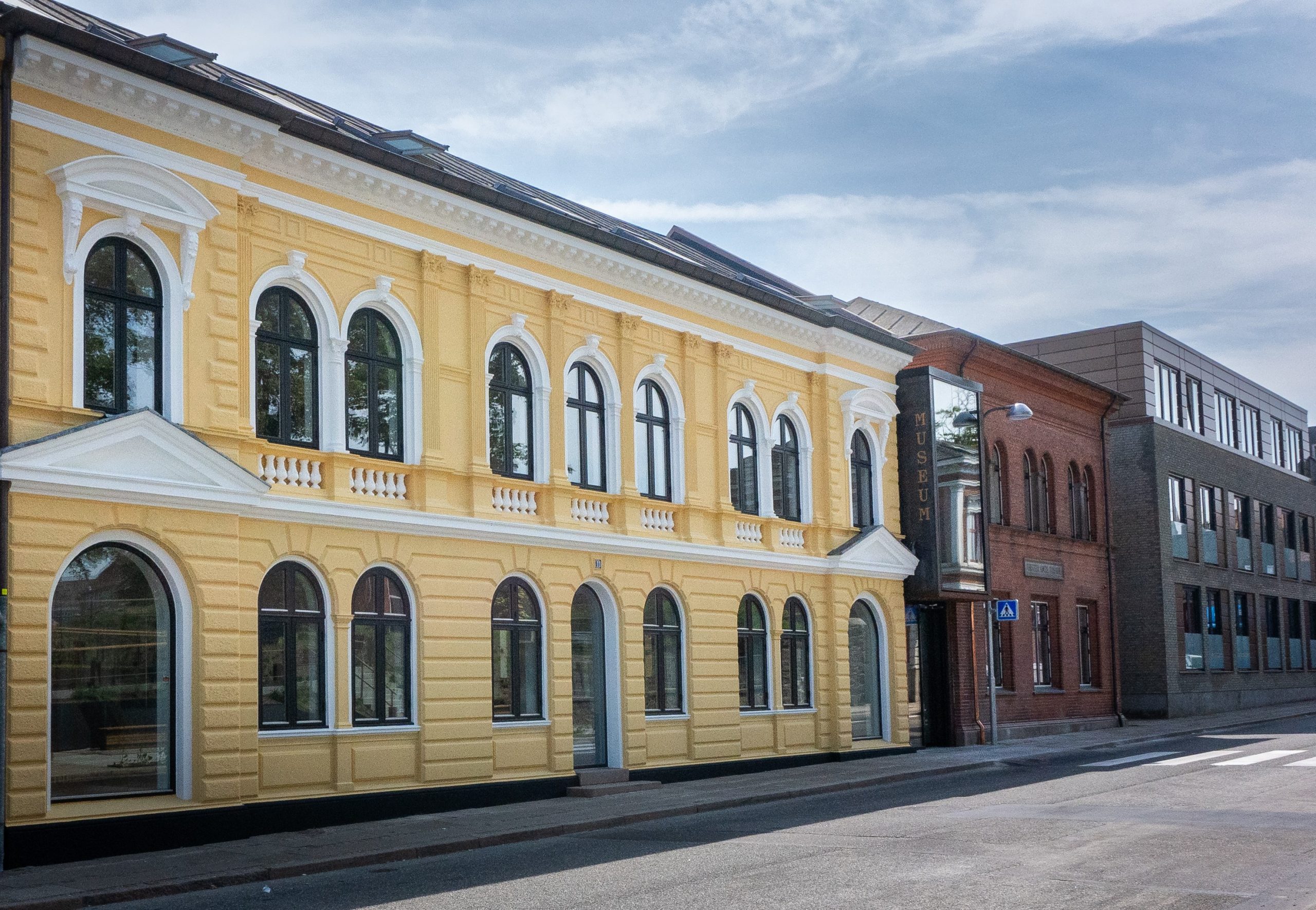 Exteriör av Thisted Museum.