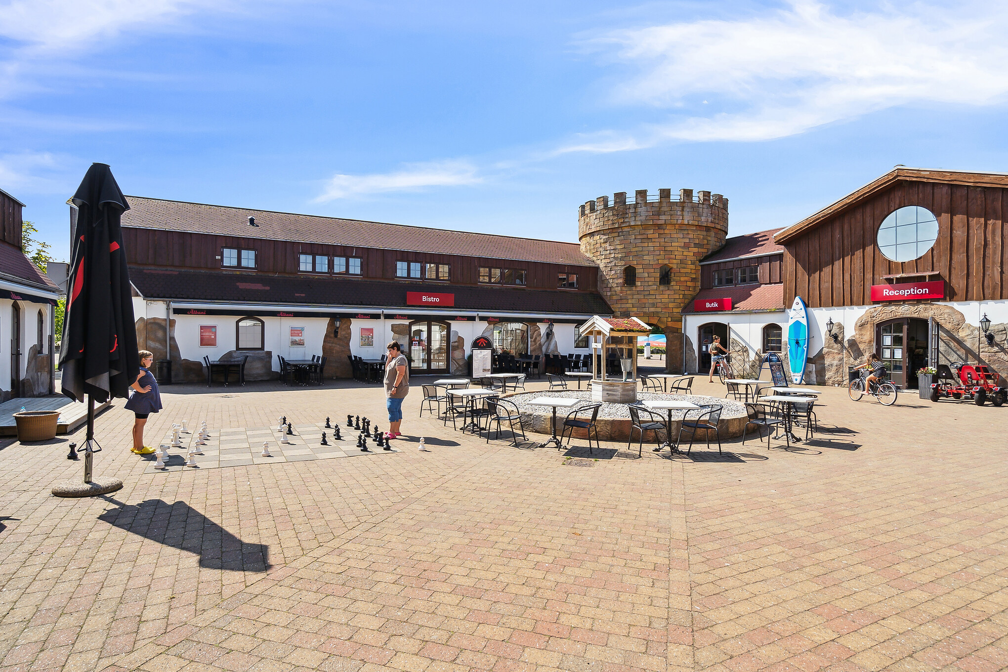 Torget vid Hasmark Strand